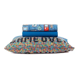 JG CAMA COT ROYAL SOLTEIRO PLAY AZUL
